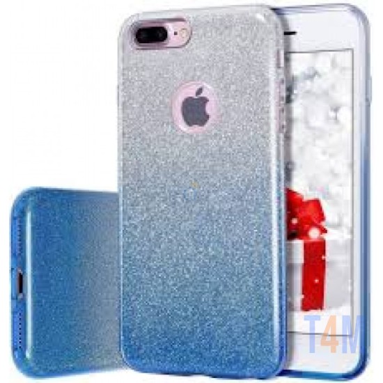 PREMIUM BLING SPARKLING IPHONE 7/8 BLUE CASE